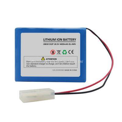 Rechargeable18V 4400mAh 18.5V 5200mAh 5S2P 18650 Li-ion Battery Pack photo-2