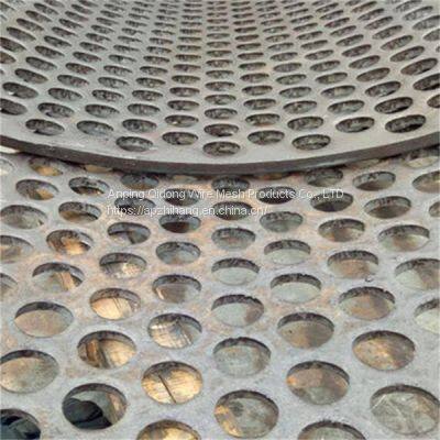 Metal Decoration Hole Plate Galvanized Square Hole Plate photo-2