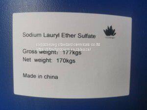 SLES Sodium Lauryl Ether Sulfate for Detergent Shampoo 70%