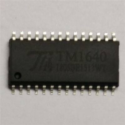 8seg x 16com LED digital display driver IC   TM1640