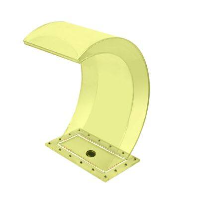 New Product Ideas 2022 Moon Shape Outdoor Water Fountain Waterfall for Home and Garden