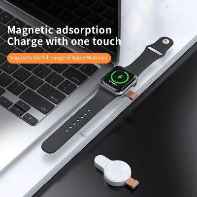 Smartwatch Fast Charger Adapter 2 in 1 Portable Mini Wireless Type-c USB Charger Magnetic Wireless Charger for watch