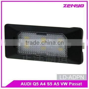 new Product Error Free led number plate lamp for auti A4, A5at R36 (08~)