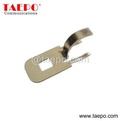 Earth clips for 10 pair krone LSA profile disconnection module