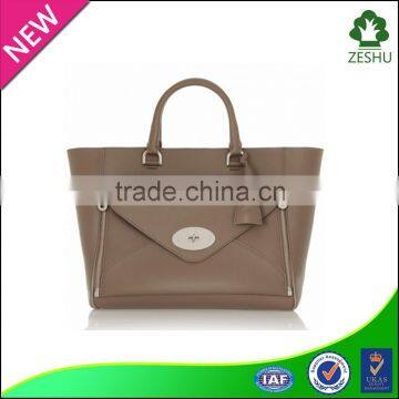 New style handbag 2016 newest fashion pu handbag brand name handbag