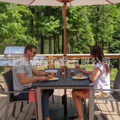 Outdoor Umbrella With USB Charging Four Fans Sunshade Umbrella Manufacturers in Summer. photo-2