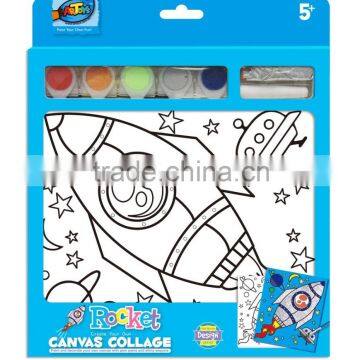 Rocket Canvas Collage ARTOYS A0066