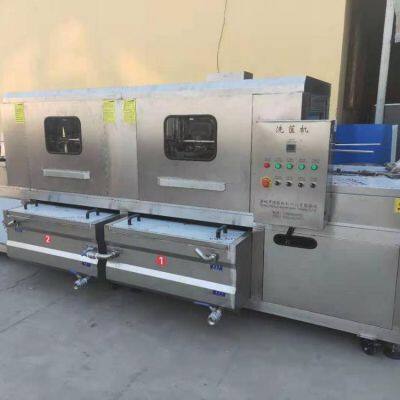 Máquina de lavar em água fria - Linha de processamento de frutas - Lavagem