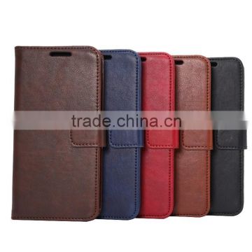 High quality flip leather case for HTC, for HTC M9 mobile phone case