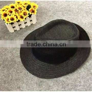 Promotion Cheap Plain Wholesale Straw Cowboy Hats Ladies Straw Hats Beach Shading Unisex Cowboy Straw Hat photo-4