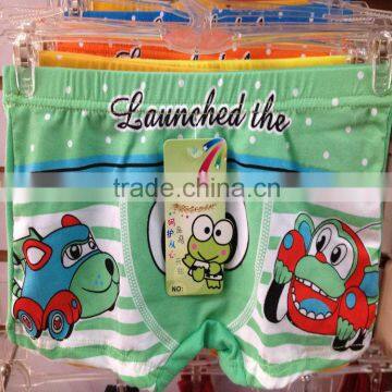 0.4USD Wholesale Cheap Boys Cartoon Underwear Child Cotton Panty/Kids Boxers (kcnk169) photo-4