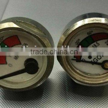 Zhejiang Howdy simulation diaphragm pressure gauge with ISO9001