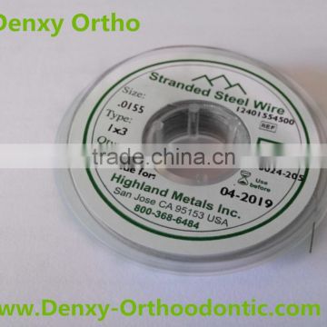 high-quality 0.175 /0.195 manufacturer straight roll coaxial arch wire