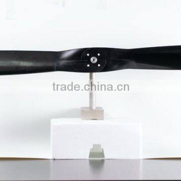 Carbon Fiber Black Aircraft propeller Paraglider power propeller