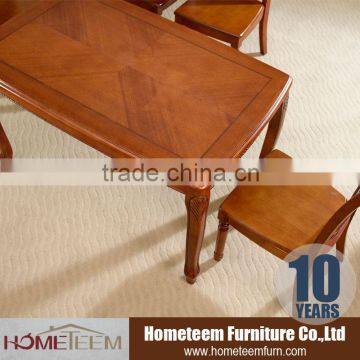 rectangular classic dining room furniture design