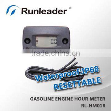 Digital Resettable Hour Meter for Jet Ski Yacht Marine