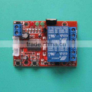 2 12V Self-locking Relay Module Single Bistable Switch 12V Relay Module With High Stability