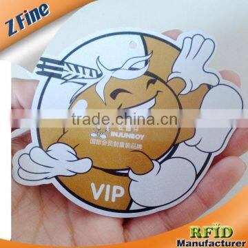 Non-standard size custom special pvc card