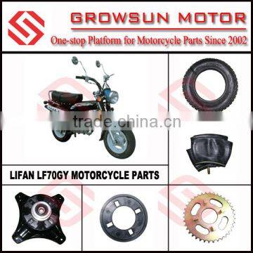 Lifan Motorcycle Parts LF70GY-3A Motorcycle Spare Parts Motorcycle Tires