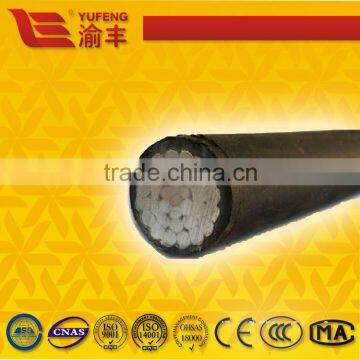 PVC/PE/XLPE insulation service drop 0.6/1kv AAAC,AAC,ACSR conductor aerial cable