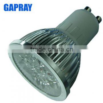 high voltage 300 lumens 4.5W Aluminium led GU10 spotlight