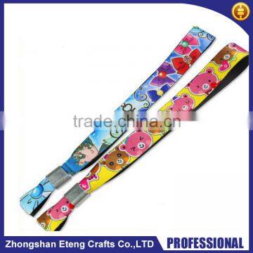 Promos custom woven thread wristbands for Christmas days