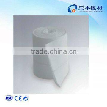 100% bleached cotton absorbent jumbo gauze roll