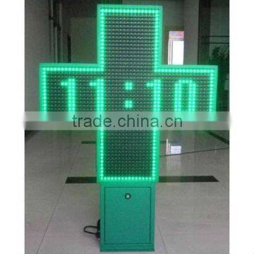 P16 Single Green LED Cross Sign---skype:zxsales001