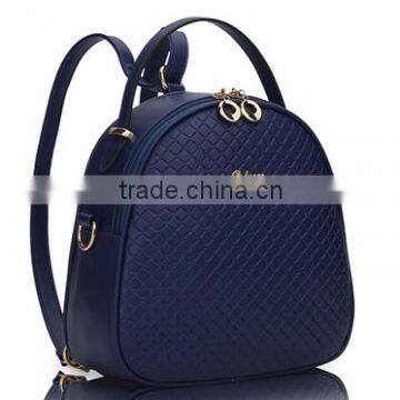 Chain Pattern Fashion Handbag New Leisure Girls PU Shoulder Backpack Bag photo-3