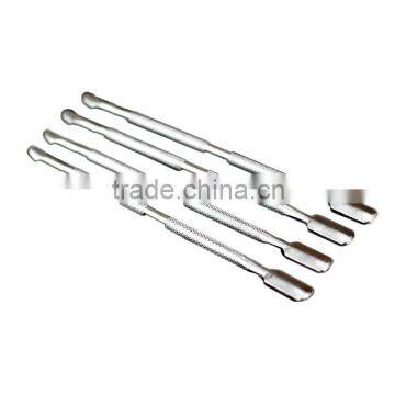 Full Metal Cuticle Pusher Nail Art Equipment Perfect Care Nails Pusher Pushers Stainless Steel Nail Tools photo-3