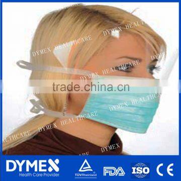 Disposable Tie-On Face Masks with eye Shield