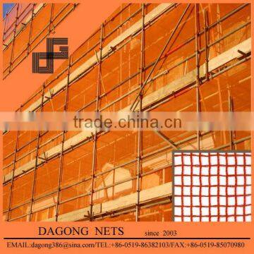 100% new hdpe orange color fence net