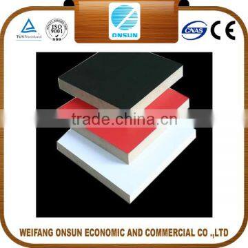 whole sale white laminated MDF,Decorative MDF Board