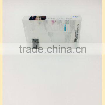 Fsahion PET packing boxes for gifts packaging , cosmetic items , promotion items , underwear packaging