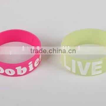 nature essential oil silicon insect repellent wristband