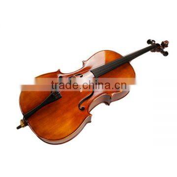 Solid Wood Flamed Professional Cello TL012 photo-5