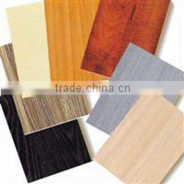 wholesale wood grain melamine faced plywood for furniture