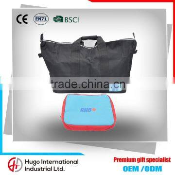 Top Quality Waterproof Custom Design Multifunctional Personal 2pcs Travel Bag Set with Comfort Handy Holder