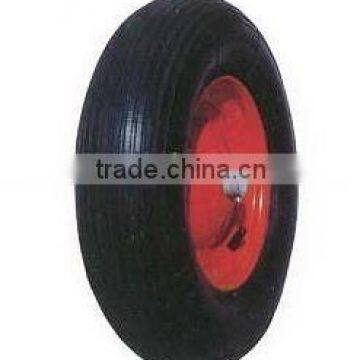 wheelbarrow metal rim wheel