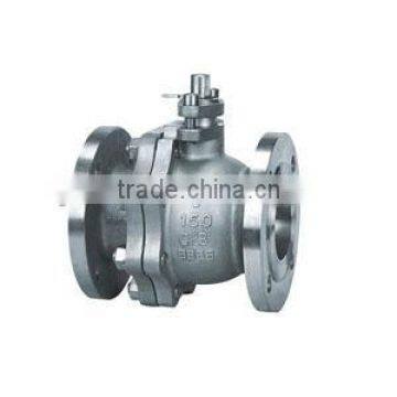 api6d flanged type titanium floating ball valve