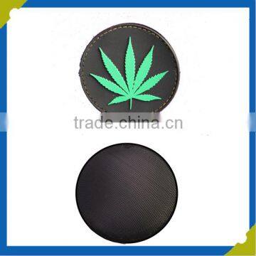 PVC hook rubber custom clothing patches