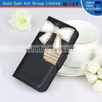Bling Glitter Flip Wallet Cover For LG L9
