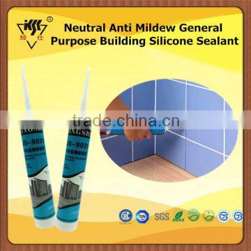 Neutral Anti Mildew General Purpose Building Silicone Sealant