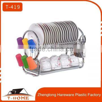 new style stailless steel Multi-function Kitchen dish rack