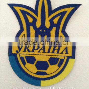 2014 OEM embroidery woven patch for jersey ,soccer patch