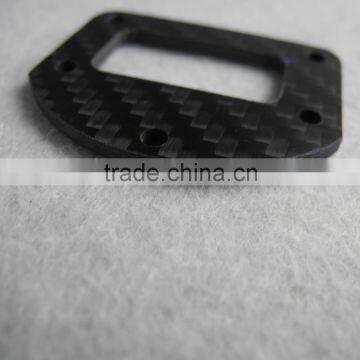 Customized 3k Carbon Fiber Plate CNC Processing Service, 3.0mm