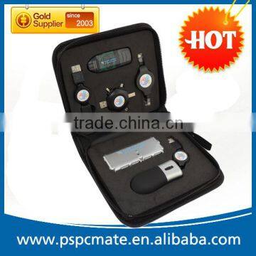 Usb Travel Kit Carrier Usb Kit With Wall Charger/car Charger/2200mah Power Bank /adpaters photo-5