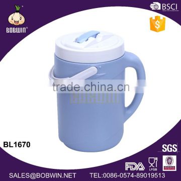 2.5l insulated plastic water cooler jug with handle