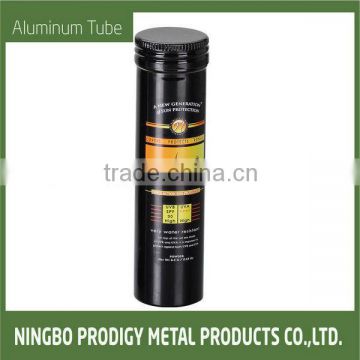 S-80ml powder coated aluminum tube tall and thin Supplier for Cigar with Logo