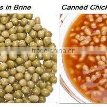 brined chickpeas in can